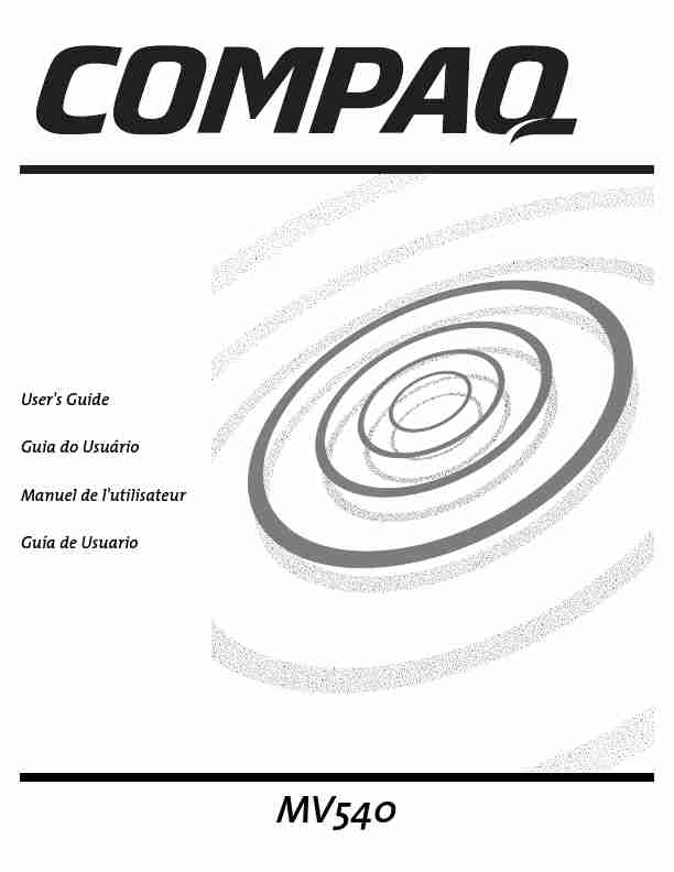 Compaq Computer Monitor 540-page_pdf